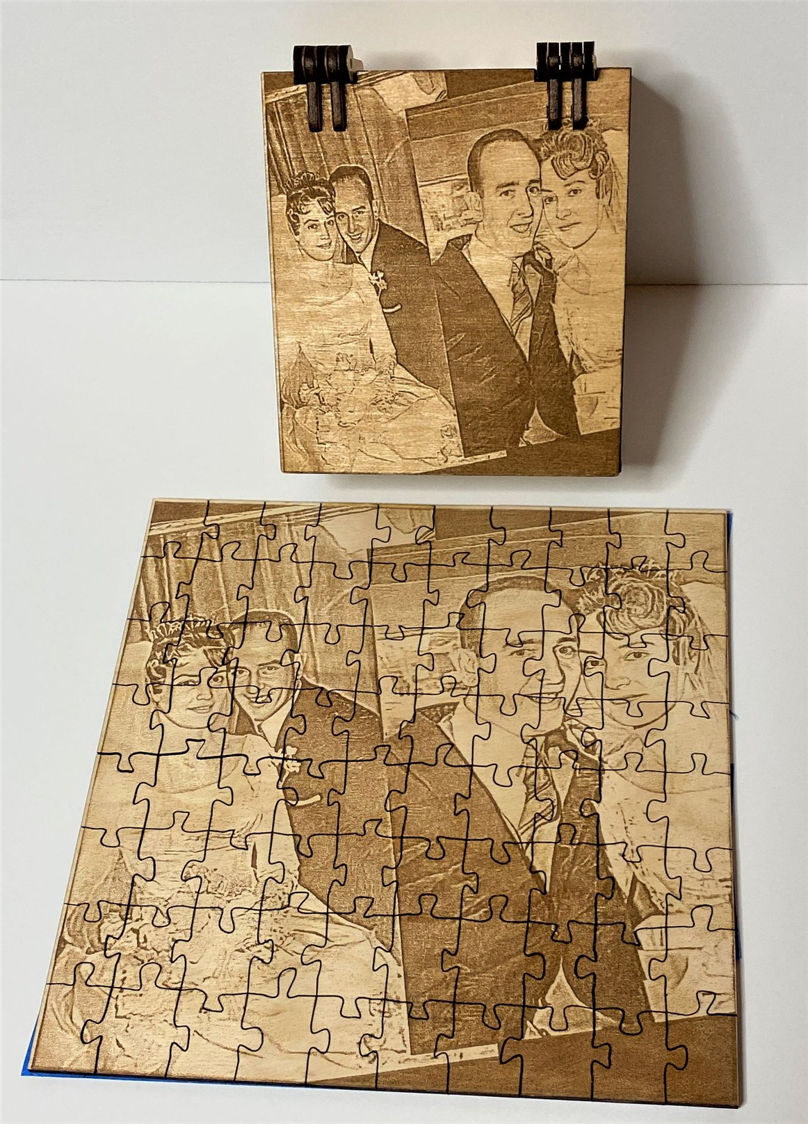 Puzzle Rústico Personalizado