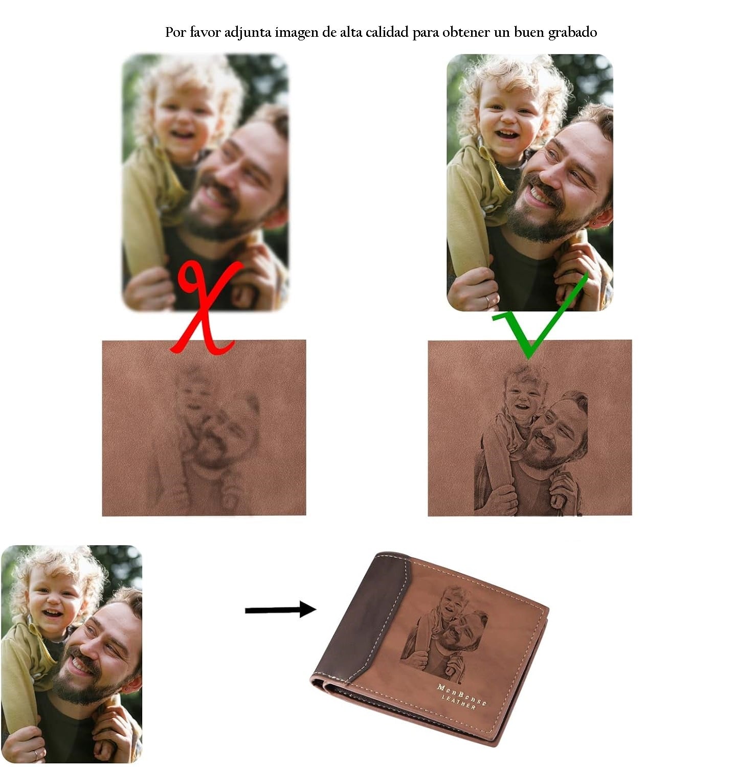 Billetera Vintage personalizada Grabser