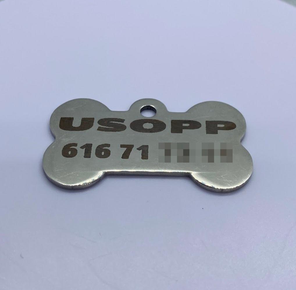 Pet ID Pro: Placa Antipérdida con Nombre y Teléfono