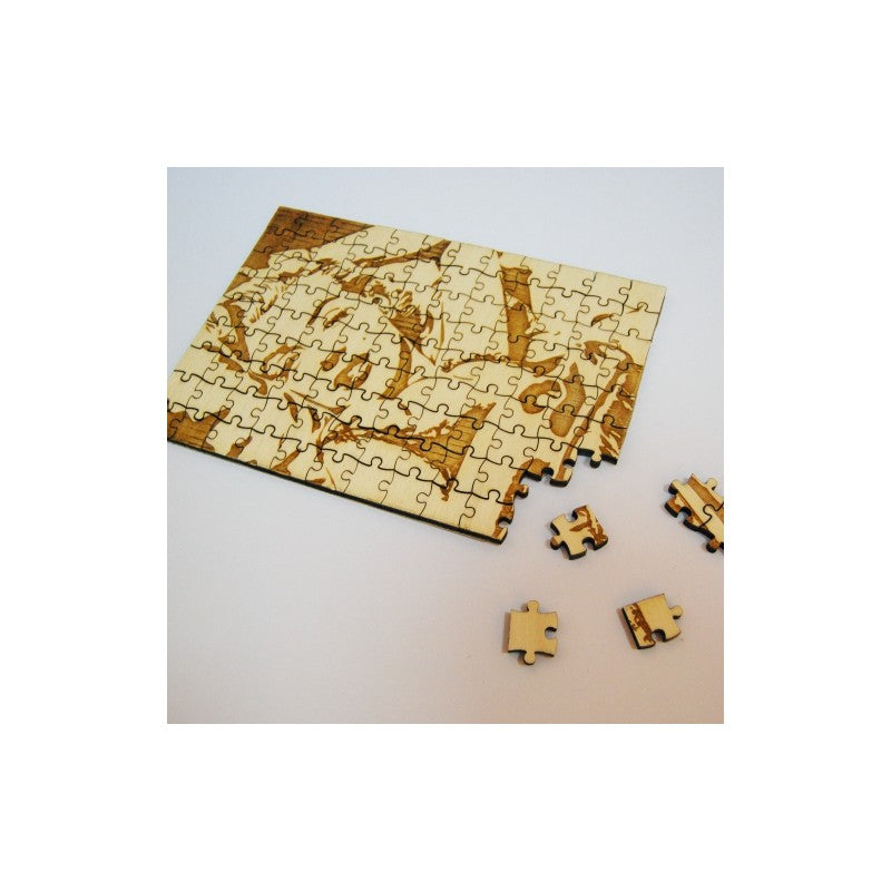 Puzzle Rústico Personalizado