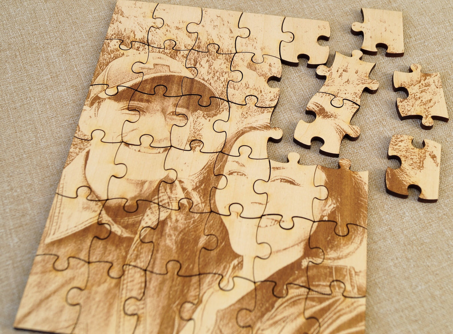 Puzzle personalizado de madera