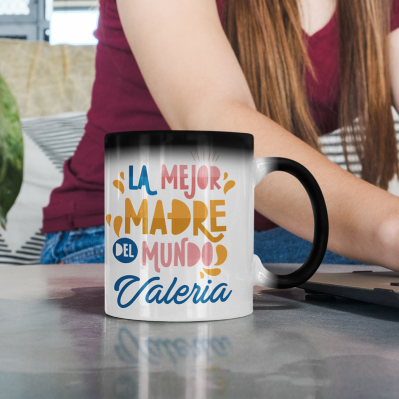 Taza mágica personalizable